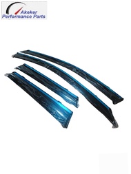 VOLVO XC60 2018-2025 Window Visor Vent Sun Shade Rain Guard Door Visor