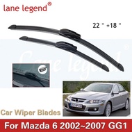Car Wiper Blade for Mazda 6 2002~2007 GG1 Mazda6 Front Windscreen Windshield Wipers Car Accessories 