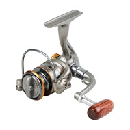 PROMO Reel Pancing Mini MN100 Spinning Fishing Reel 4.3:1 12+1 Ball Bearing Real Pancing Full Metal