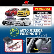 Perodua Bezza Alza Myvi Axia Auto Flip Auto Folding Side Mirror Cover PNP System