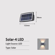 Joollysun Solar Lamp LED Wall Light Waterproof Outdoor Lighting For Home Decoration Battery Solar Po