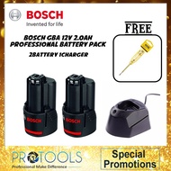 BOSCH GBA 12V 2.0Ah Professional Battery Package