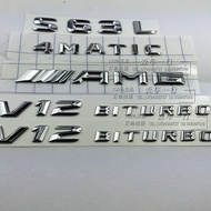 14-16 Mercedes-Benz AMGS63L Wordmark New Mercedes-Benz S63LAMG Car Logo S63L Rear Logo S63LAMG Modif