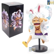 syclonstore Action Figure One Piece Resin Luffy Nika Bunny Anime