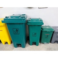 Upekkha Industrial Garbage Bin 240L,120L,70L (Green Colour)
