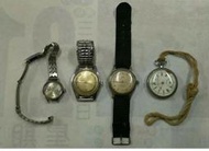 中古陳H4櫃早期古董錶機械錶SOLO PYRAMID ENICAR爛錶1只2000元裝置藝術收藏觀賞擺飾電影電視拍攝道具