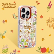 casing iphone Duffy Bear Linabell Phone Case Apple iPhone 13-15promax Case Clear TPU IMD case cover