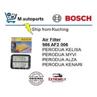 BOSCH AIR FILTER 0986 AF2 006 KELISA/MYVI/ALZA/KENARI
