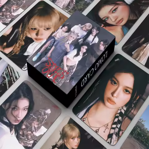 55Pcs/Set NMIXX Idol Girl New Album STICK OUT Series HD Photocards KYUJIN SULLYOON HAEWON BAE JIWOO