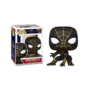 Funko Pop! Marvel: Spider-man No Way Home - Spiderman in Black &amp; Gold Suit Vinyl Figure 911