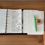 FallWhisper Handbook One Page One Weekly Plan Loose-leaf Refill A5A6A7A8M5
