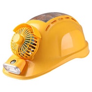 雙風扇安全帽帶可充電加厚風扇帽多功能降溫工地頭盔源頭