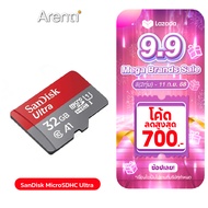SanDisk MicroSDHC Ultra ความเร็ว 100MB/S ความจุ 32GB Class10 (Micro SD)