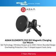 ADAM ELEMENTS CQ2 Qi2 Magnetic Charging Car Mount