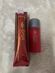 EPSA HAIR COLOR WITH OXIDIZER SET - INTENSE DARK ASH BLONDE 6/11