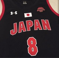 [SW] Japan National team Rui Hachimura #8 Akatsuki five UA Under Armour sw swingman au authentic Nik