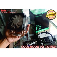 CPU Cooler Fan Processor COOLMOON P2 TOWER LED RGB Original