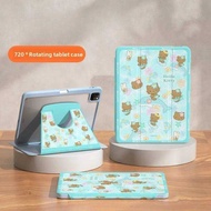 Hello Kitty For iPad Ipad Pro 4 5 6 12.9 inch Protective Case ipad 11th Gen air M2 M3 Roating Anti F