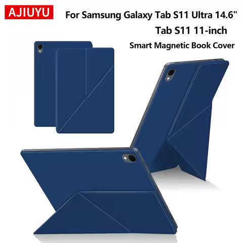 Smart Book Cover For Samsung Galaxy Tab S11 2025 11 Inch SM-X730 X736 Magnetic Case For Tab S11 Ultr