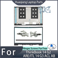 Case For Lenovo ThinkBook 14 G2 ARE/ITL 14 G3 ACL 14 G4 IAP 14 G5 LCD Back Cover Bezel Hinges Cover