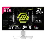 MSI 微星 MAG 274URFW 平面電競螢幕 27型 4K HDR 160hz 0.5ms IPS  1個
