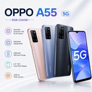 OPPO A55 5G 8GB+256GB 5G Telefon Skrin 6.51inci Bateri Tahan Lama 5000mAh Kamera 50MP