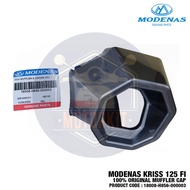 MODENAS KRISS 125 FI ML125 100% ORIGINAL MUFFLER COVER CAP EXHAUST EKZOS 18008-H856-000003