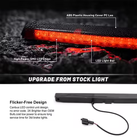 1K6945097F For VW Golf Mk5 GTI R32 2005 2006 2007 2008 2009 For VW Mk4 2003-2008 Car Brake Stop Lamp