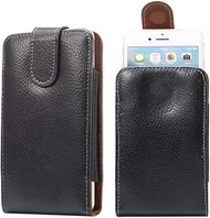 Vertical Leather Swivel Belt Clip Case Pouch Cell Phone Holster Flip Cover for iPhone X XS 8 7/Googl