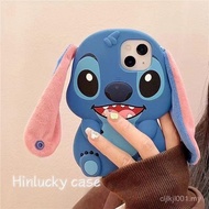 3D Cartoon Stitch For iphone 16 11 12 13 15 14 16PROMAX 11PROMAX 16PLUS 15PLUS 13PRO 16PRO XSMAX X P