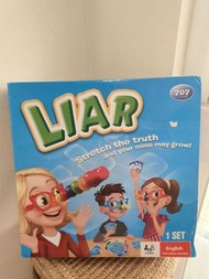 吹牛遊戲LIAR桌遊組 瞞天過海 撒謊 小木偶鼻子變長 造型眼鏡 露營活動 兒童玩具
