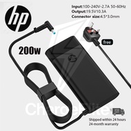 Original HP 200W Laptop Charger for Hp Victus 15 16 rtx 4050 3050 2050 OMEN 15 16 17 ZBook 15 G5 G6 