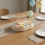 Automatic Dessert Turntable Rotating Cupcake Carousel for Children