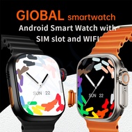 Smart Watch With Sim Slot And Wifi 49Mm 4G /5G GPS Camera Video Call APP Download Android Smart Watch For Men Women Kids Waterproof VS X8 Ultra V5RV