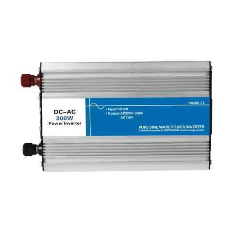 Power 300W DC Input 12V 24V 48V AC Output 110V 220V Pure Sine Wave off-grid Tie Inverter Custom Sola