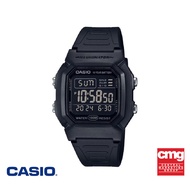 CASIO นาฬิกาข้อมือ CASIO รุ่น W-800H-1BVDF วัสดุเรซิ่น สีดำ
