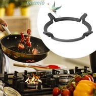 MXMIO Wok Ring Cauldron Kitchen Gas Cooker Support Carbon Steel Non Slip Pots Holder