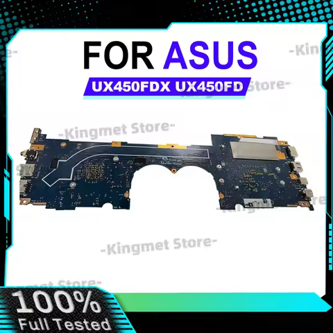 UX450FDX Laptop Motherboard For ASUS ZenBook UX450FDX UX450FD UX450F Notebook Mainboard With I3 I5 I