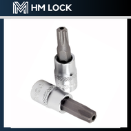 ĐẦU TUÝP 1/2” LỤC GIÁC BÔNG LICOTA T20 - T55 ĐẦU CÓ LỖ - HÀNG NHẬP KHẨU ĐÀI LOAN - HM LOCK
