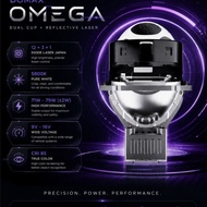 AOZOOM DOMAX OMEGA LASER BI-LED PROJECTOR 3"