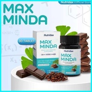 Nutridax Max Minda Original HQ | Suplemen Minda Kanak-kanak & Pelajar | Bantu Fokus Belajar (30 Tabl