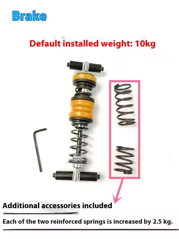 Simulated Racing Game Modification Pedal Clutch Throttle Brake Hydraulic Spring Damper Mod Kit For F