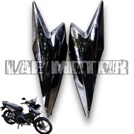 Cover body kanan kiri Honda Blade lama 110cc - hitam