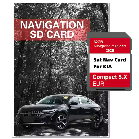 SD Card Navigation GEN5 Compact 5.X for KIA Carens Ceed Niro Optima Picanto Rio Soul Sportage Stonic