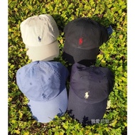 [Multicolor] I Love Paris Polo Ralph Lauren Hat Pony Washed Oxford Cowboy Old Baseball Cap Polo Cap