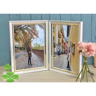 Double Frame!!! Gift Photo Frame ++Other Sizes 3.5"x5" 4x6" 5x7" 6x8" A5 8x10" 8x12" A4 (Marital Reg
