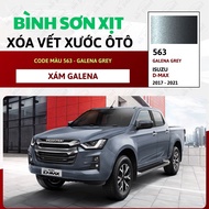 Sơn Xịt Xóa Vết Xước Cho Xe ISUZU D-MAX Màu XÁM GALENA Code 563 - GALENA GREY Chính Hãng OH PAINT Ch