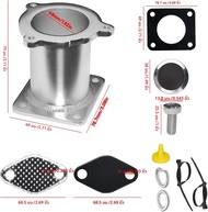 EGR ชุดวาล์วถอดชิ้นส่วนอลูมิเนียมสําหรับ BMW M47N2 M57N2 E60 E61 E87 E90 E92 E93 320 325D 330D 525D