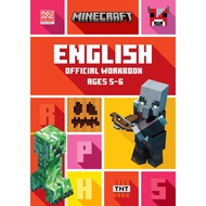 Minecraft English Ages 5-6 : Official Workbook Paperback Education By (author) Collins KS1