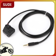 Sudi 3.5mm AUX Input Adapter Cable MP3 Connector Fit for Benz Mercedes CLK SL SLK W168 W202 W203 W208